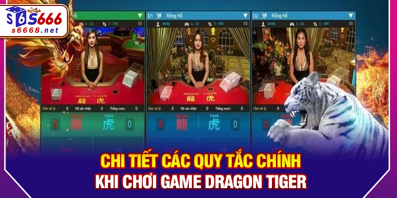Chi tiết các quy tắc chính khi chơi game Dragon Tiger